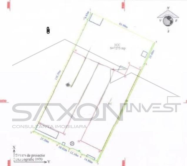 Spațiu comercial, de 1,515 mp, în Ștefăneștii de Jos
