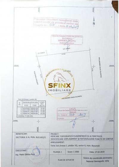 Teren Construcții intravilan de 6519 mp, în Drumul Taberei