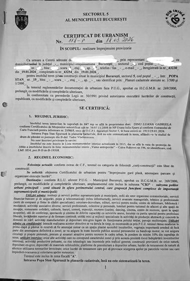 Teren de 167 mp, în Tudor Vladimirescu