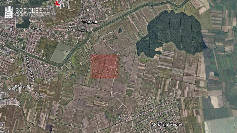 Teren Construcții intravilan de 894 mp, în Moșnița Veche