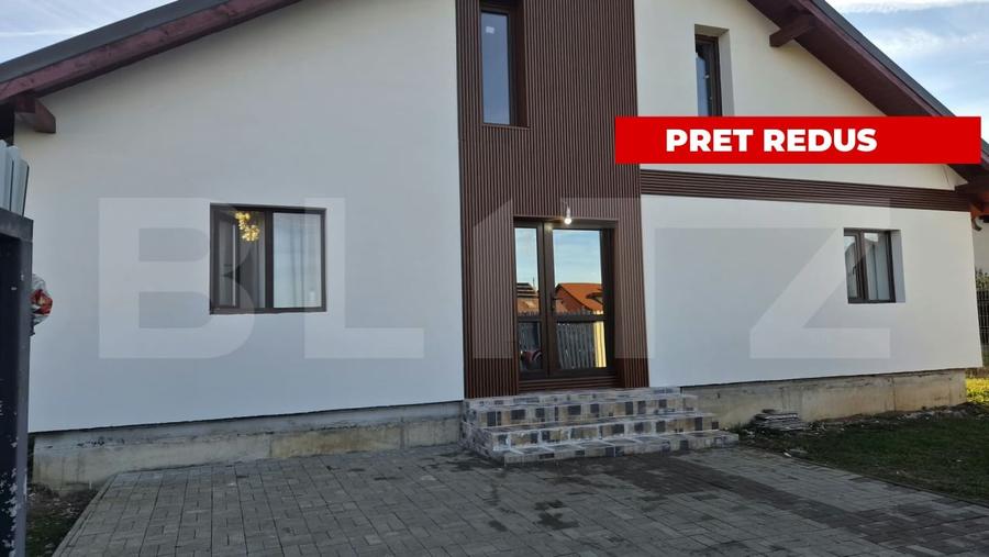 Casă individuală cu 4 camere cu Teren 750 Mp în Tărlungeni