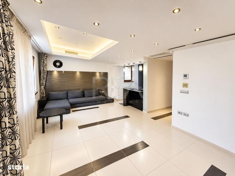 Apartament cu 3 camere semidecomandat, mobilat în Moșilor