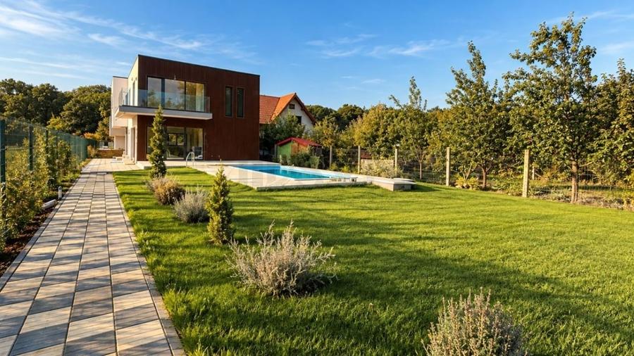 Casă individuală cu 4 camere cu Piscina în Snagov