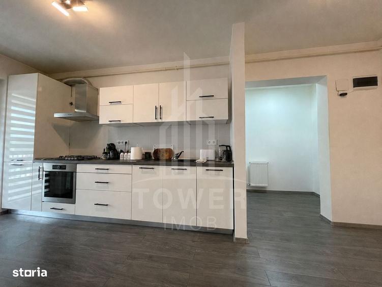 Apartament cu 2 camere semidecomandat în Central