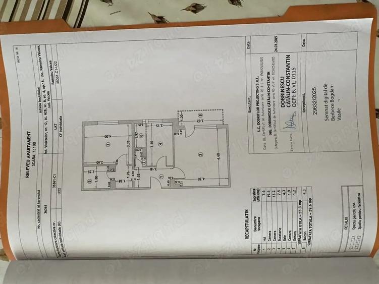 Apartament cu 2 camere decomandat în Nord