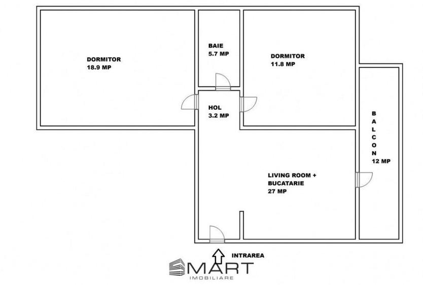 Apartament modern 3 camere zona Doamna Stanca - 6