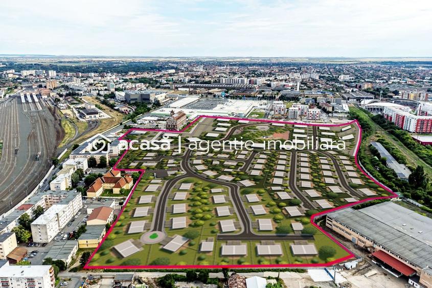 Teren Construcții intravilan de 308 mp, în UTA