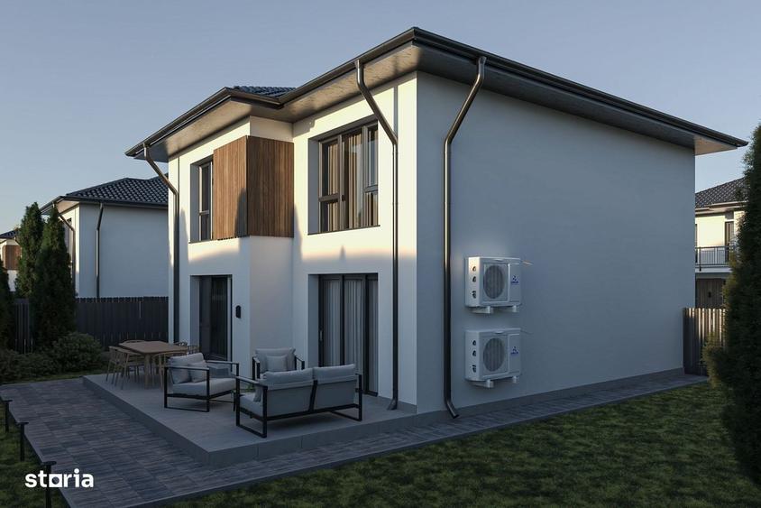Casă cu 4 camere cu Teren 350 Mp în Tunari