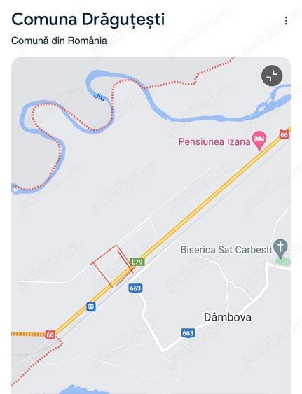 Teren de 30000 mp, în Drăguțești