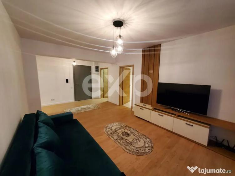 Apartament cu 2 camere semidecomandat în Central