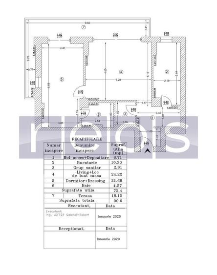 Apartament Spatios Cu 2 Camere | 90 Mp | Terasa | Bloc Boutique | Ianc - 11