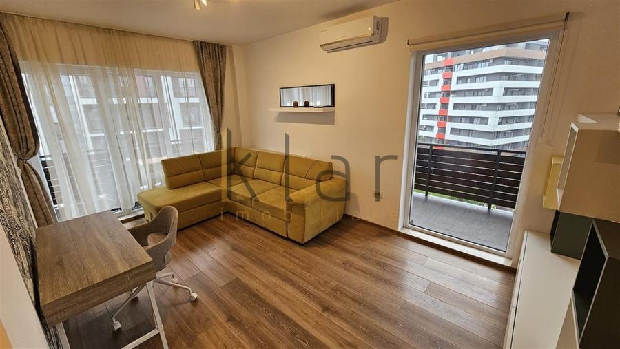 Apartament cu 2 camere semidecomandat, mobilat în Bună Ziua