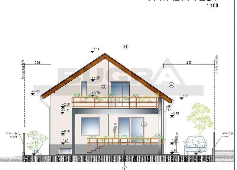 Teren Construcții intravilan de 660 mp, în Chinteni