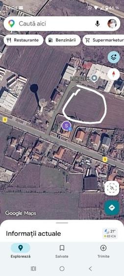 Teren construcție, în Izvoru Bârzii
