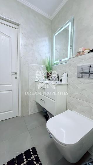 Apartament cu 2 camere semidecomandat, mobilat în Apahida
