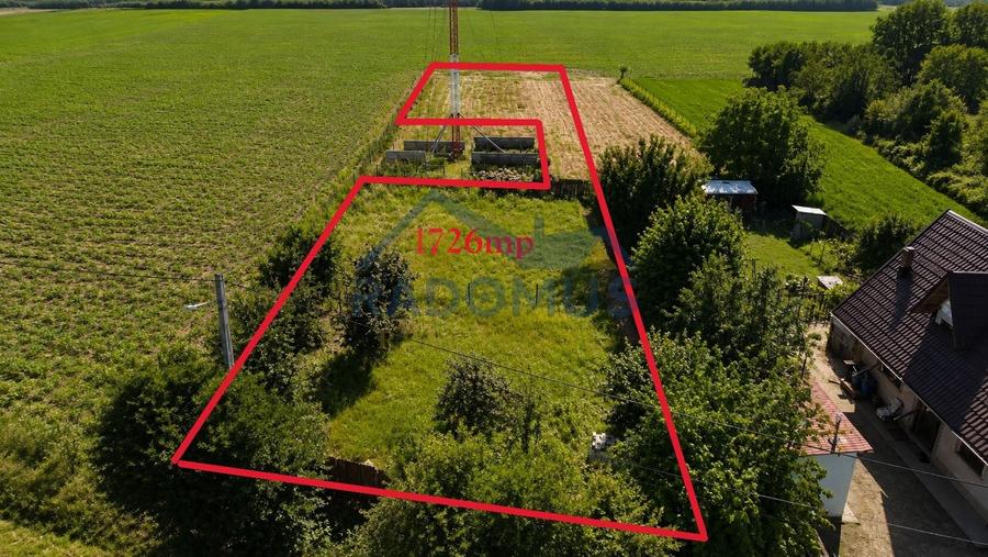 Teren agricol intravilan de 1726 mp, în Malamuc