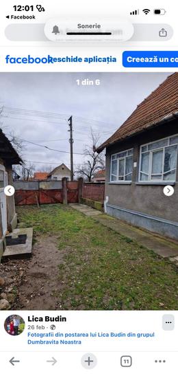 Casă cu 3 camere în Tauț