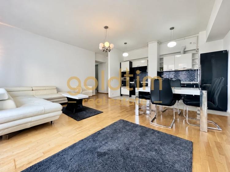 Apartament cu 2 camere semidecomandat, mobilat în Pipera