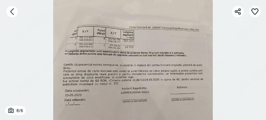 Teren de 5300 mp, în Central