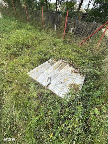 Teren la strada in Stauceni cu temelie turnata