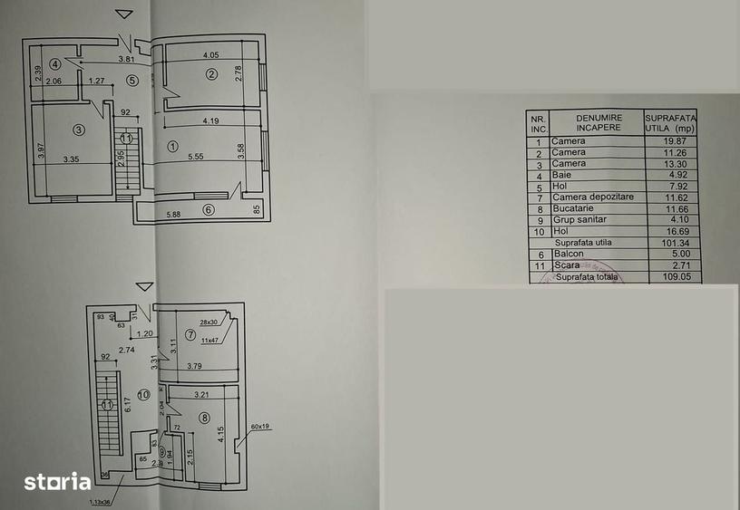 Apartament cu 4 camere în Bucureștii Noi