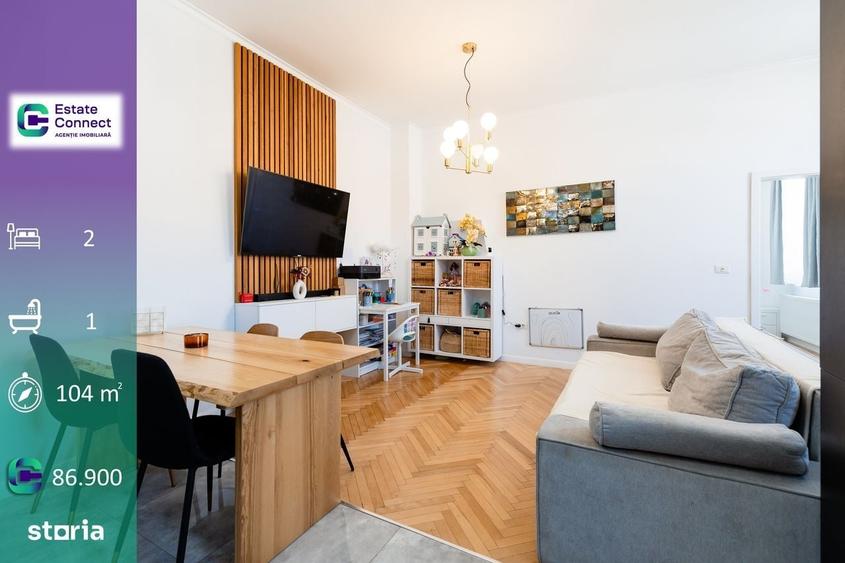 Apartament cu 2 camere în Ultracentral