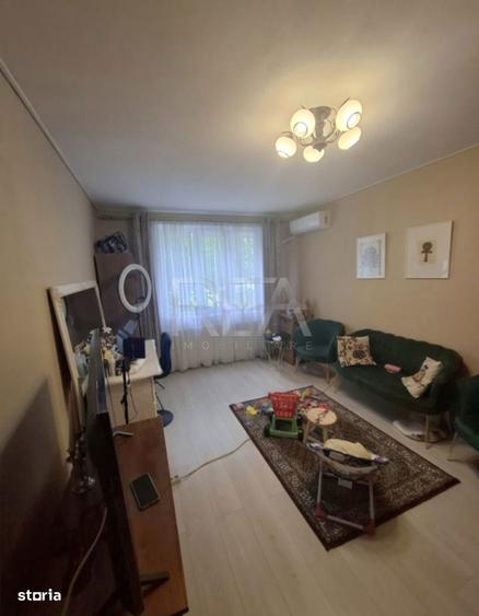 Apartament cu 3 camere semidecomandat, mobilat în Militari