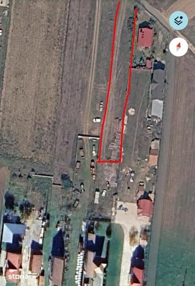 Teren de 1450 mp, în Tărlungeni
