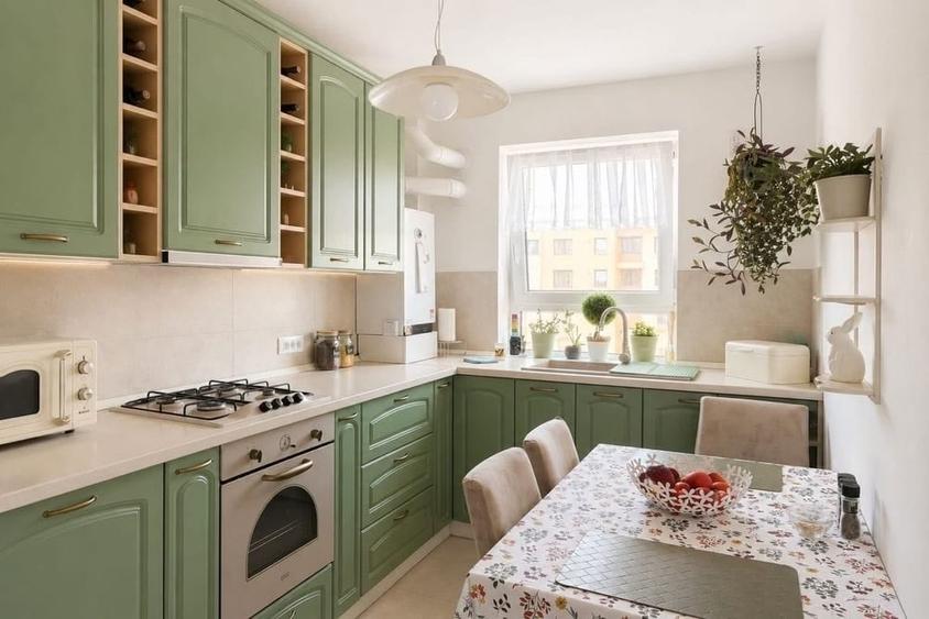 Apartament cu 2 camere decomandat, mobilat în Tractorul — fotografia 1