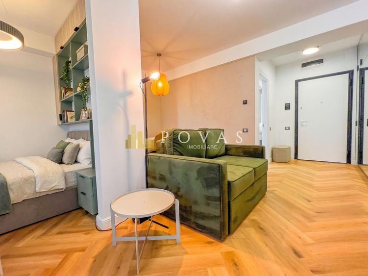 Apartament cu 2 camere semidecomandat, mobilat în Voluntari