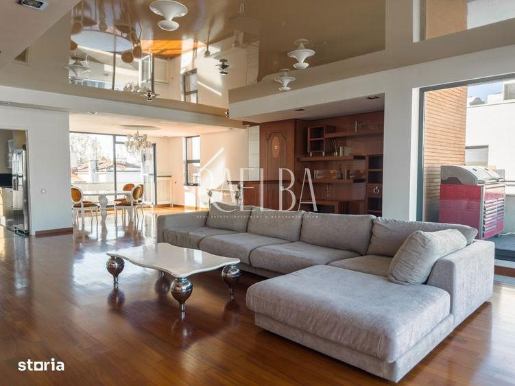 Apartament cu 4 camere, mobilat în Capitale
