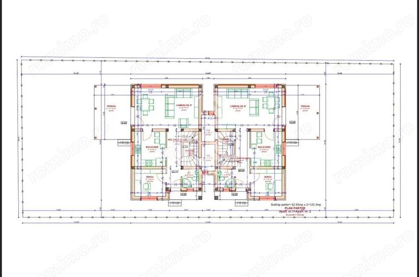 2 unitati de Duplex | 5 camere | 120mp | Teren 250 | Chisoda - 2