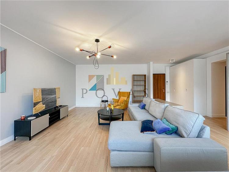 Apartament cu 3 camere semidecomandat, mobilat în Herăstrău