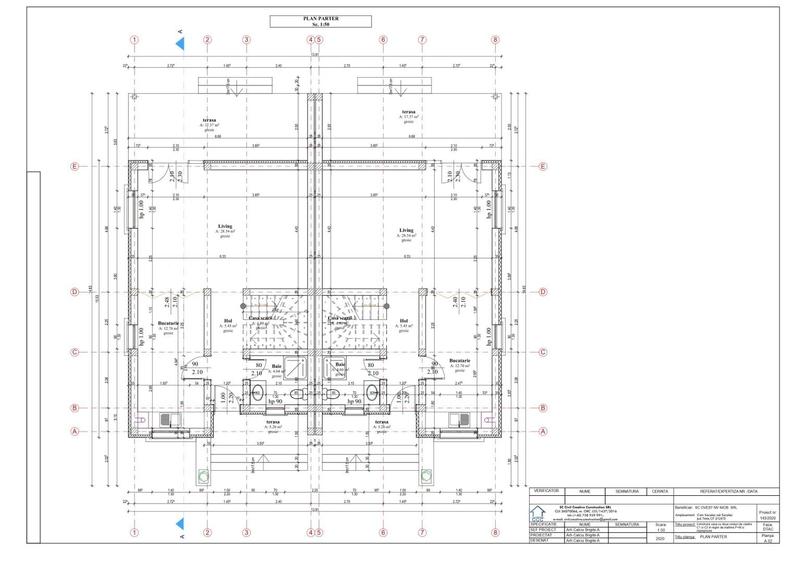 Duplex cu 4 camere cu Canalizare în Săcălaz