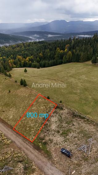 Teren 800 mp (8 ari) Pasul Tihuta, Piatra Fantanele