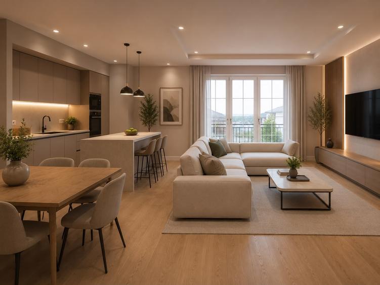 Duplex cu 4 camere cu Canalizare în Moșnița Nouă