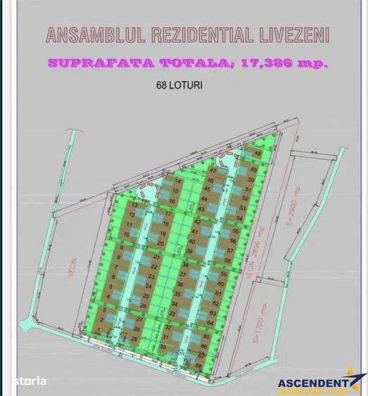 Spațiu comercial, în Livezeni