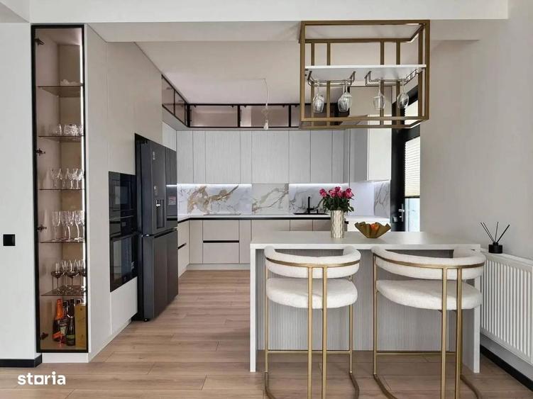 Apartament cu 2 camere semidecomandat în Tunari