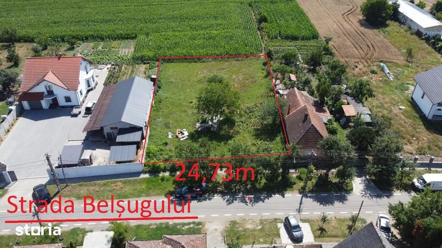 Teren de 1240 mp, în Botiz