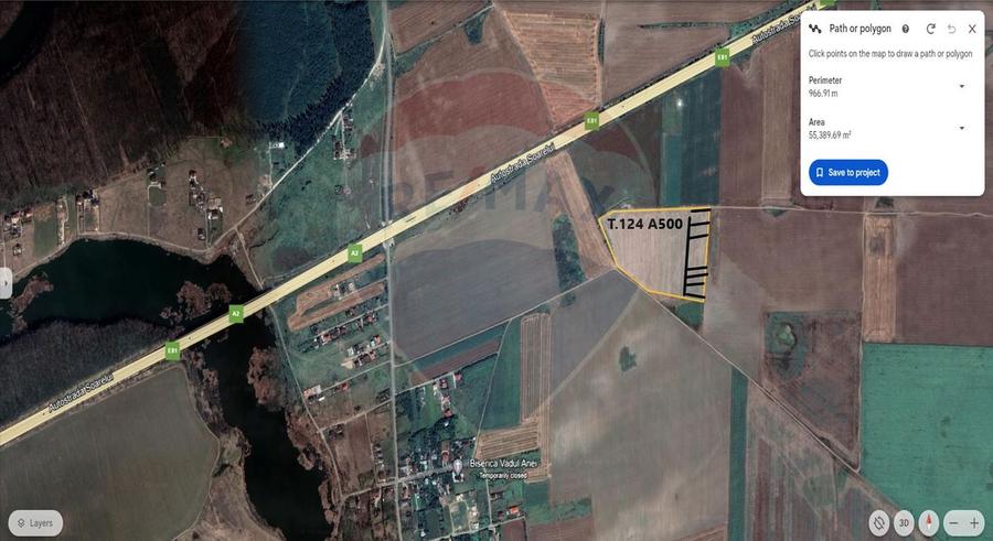 Teren Construcții intravilan de 1350 mp, în Brănești