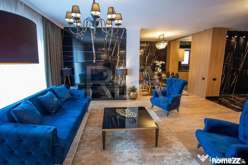 Apartament cu 4 camere decomandat, mobilat în Herăstrău