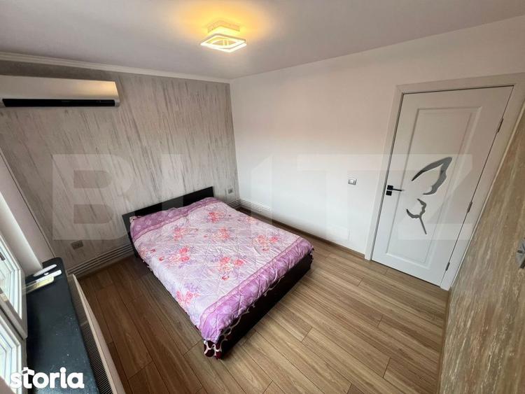 Apartament cu 3 camere semidecomandat în Central