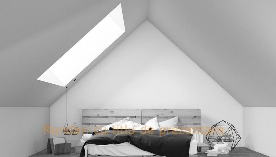Penthouse cu 4 camere semidecomandat în Aviatorilor