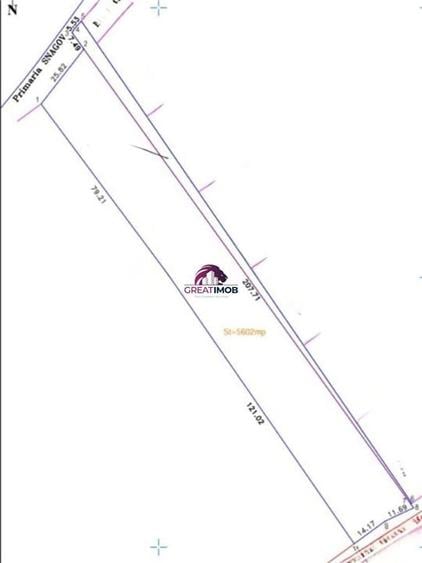 Teren intravilan de 5600 mp, în Ciofliceni