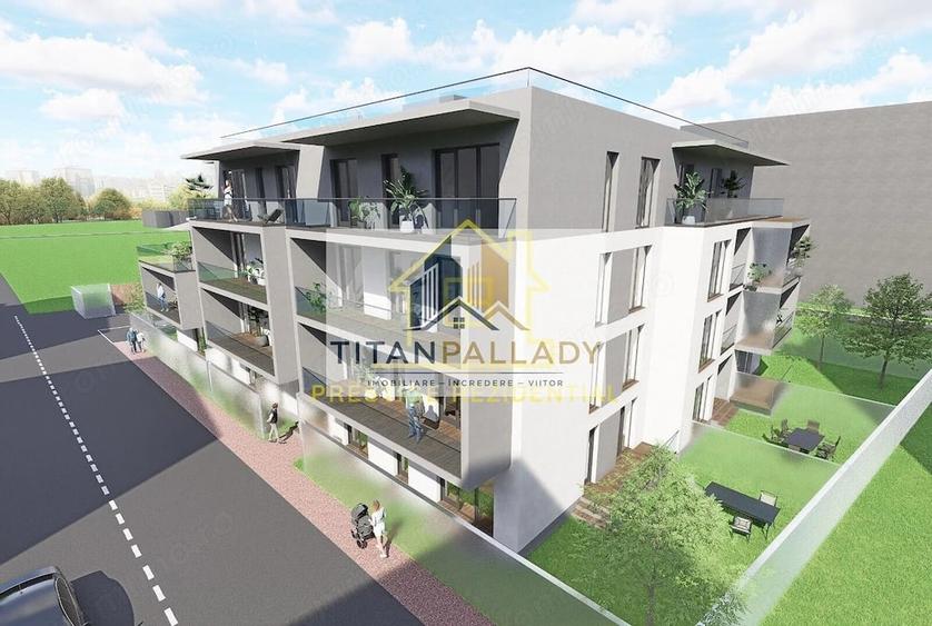 Apartament cu 3 camere decomandat în Titan