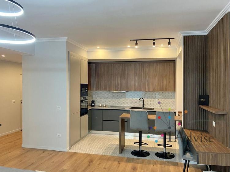 Apartament cu 2 camere semidecomandat, mobilat în Blumăna