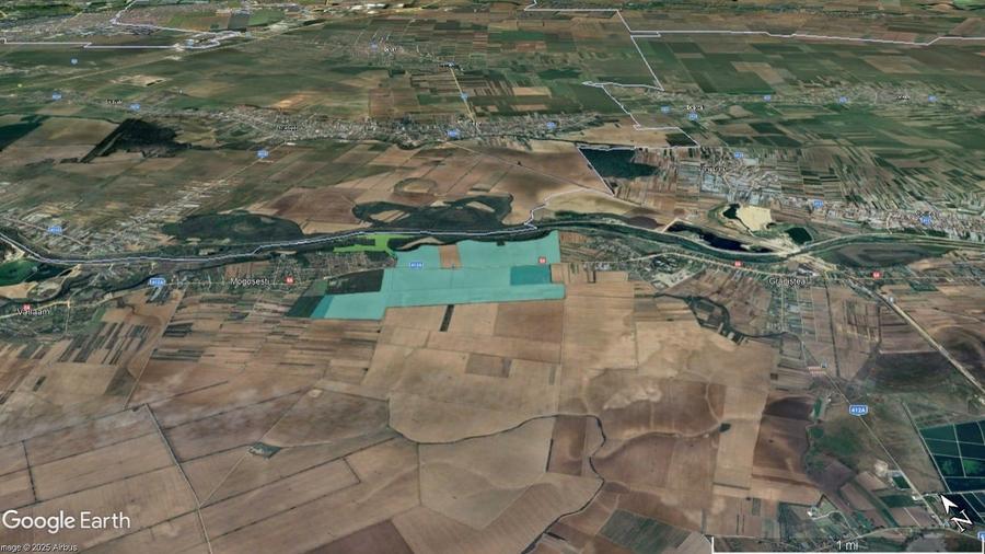 Teren Construcții intravilan de 2300000 mp, în Adunații-Copăceni