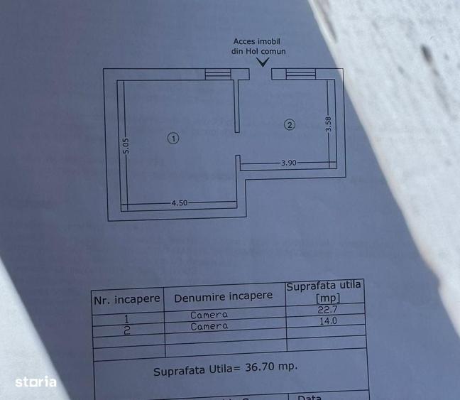 Apartament cu 3 camere în Ultracentral