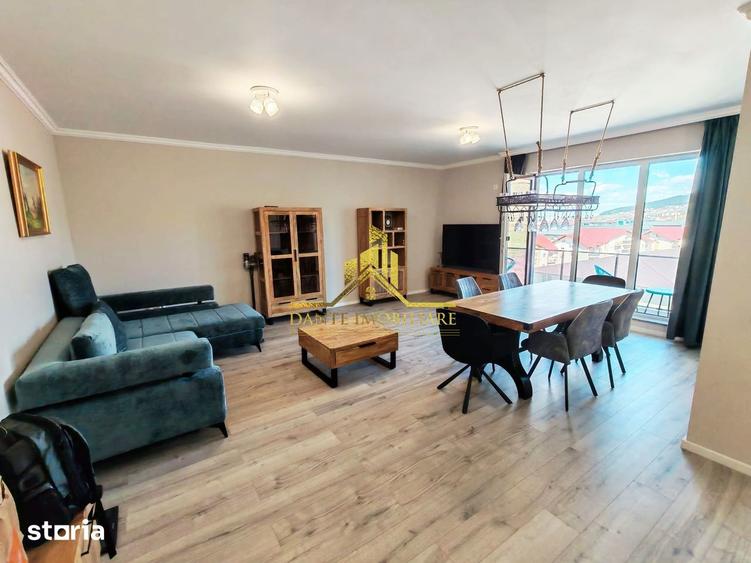 Apartament cu 3 camere semidecomandat, mobilat în Florești
