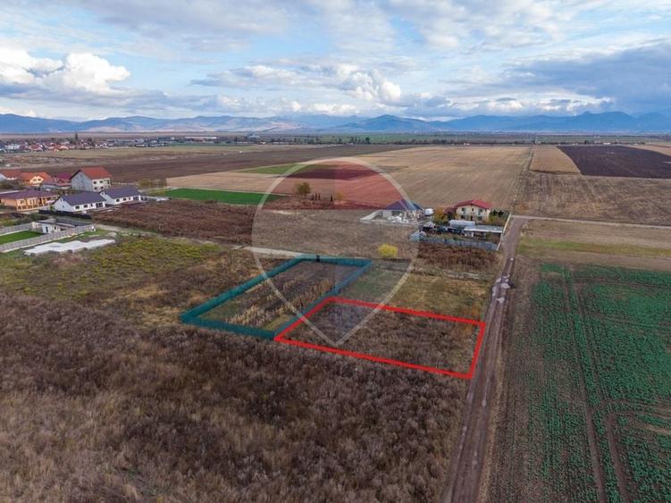 Teren Construcții intravilan de 639 mp, în Hărman